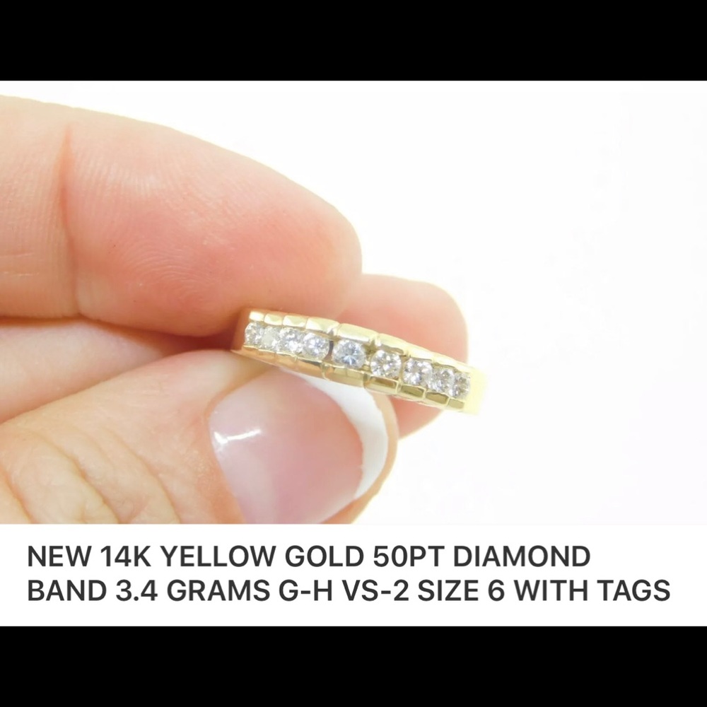 14kt .50 VS2 Diamond Ring